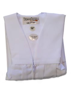 Cap and Gown Set Matte Finish: White