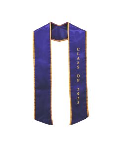 Custom "Class of" Printed Stole