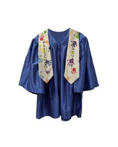 Preschool Graduate Printed Kid's Size Stole
