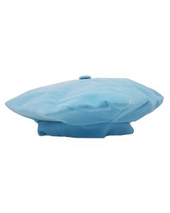 Light Blue Velvet Tam