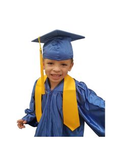 Elementary Cap, Gown and Tassel Set : Shiny Finish