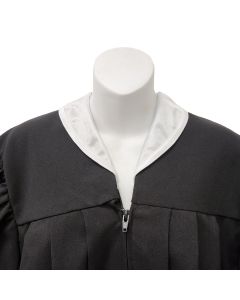 White Graduation Collar