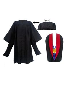 Premium Masters Gown and Hood