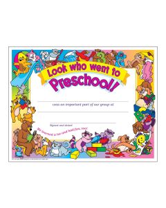 Preschool Diploma Certificate