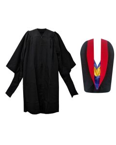 Masters Gown and Hood