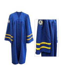 Custom Embroidered Gown , Cap and Tassel Set