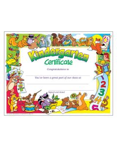 Kindergarten Diploma Certificate