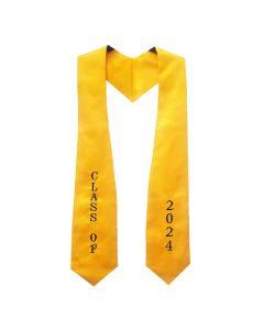 Past Year Embroidered Stole
